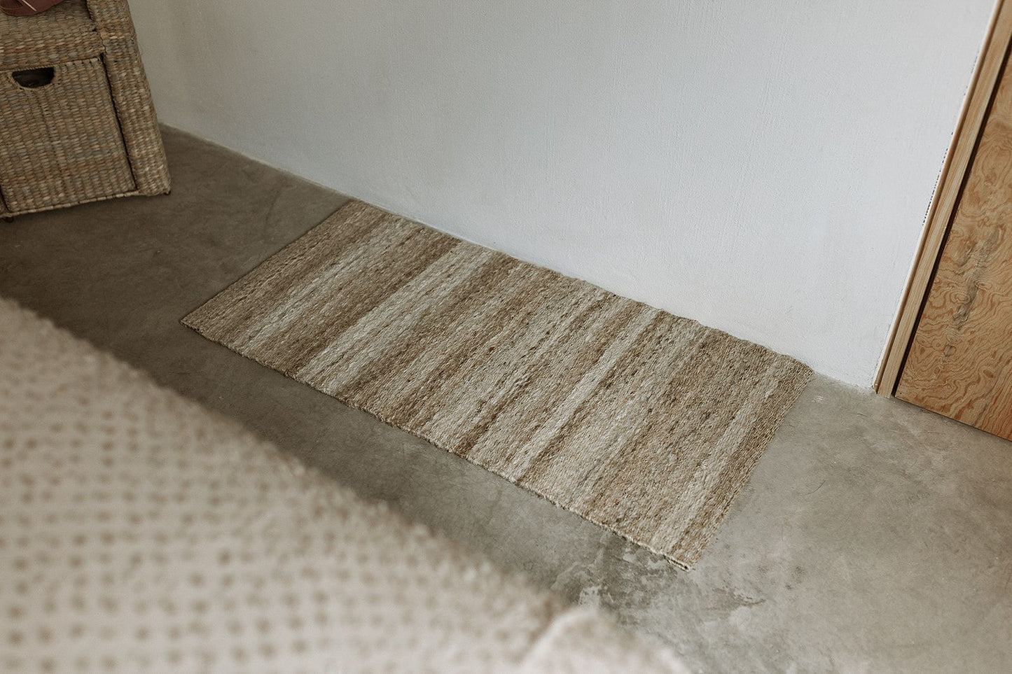 Tapete Fique Hecho En Telar De Pedal