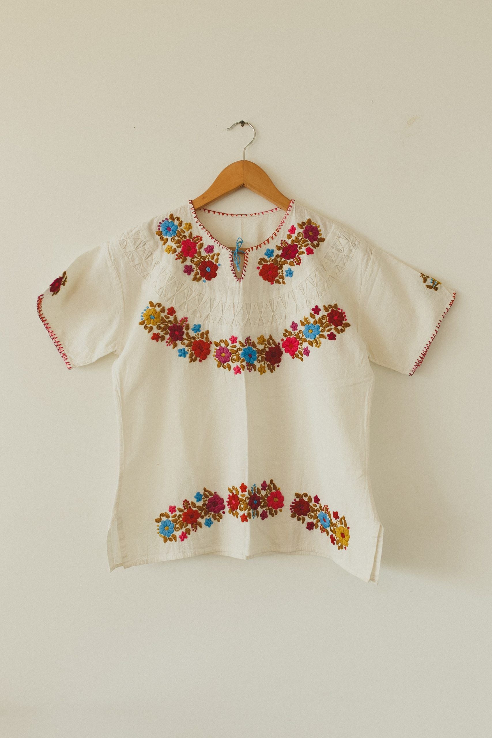 Blusa Tapachula Flores Multicolor