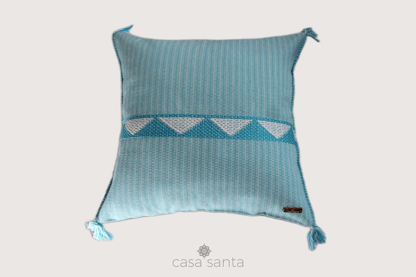 Funda Zinacantán Turquesa 45x45