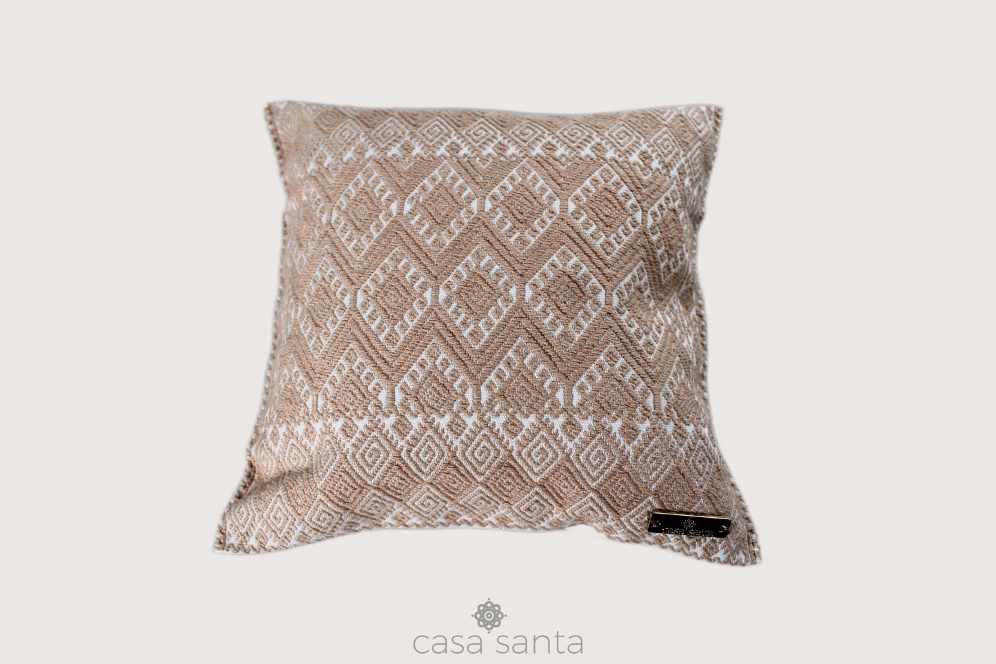 Funda Lado De La Tierra Y Alacrán 25x25 - Beige Oscuro