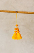 Pompon Mini 7 Borlas Amarillo Pollo Pomcl0012