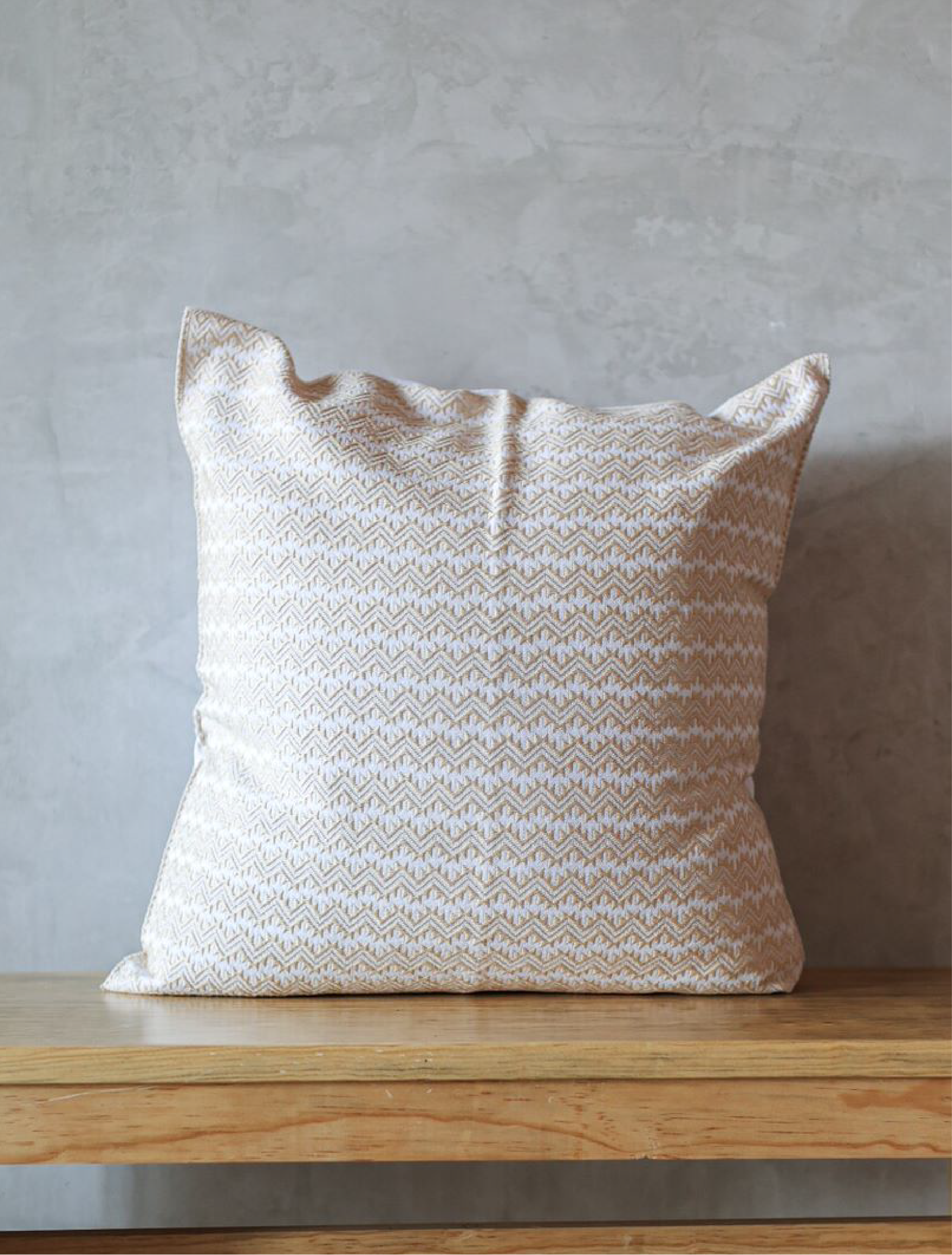 Funda Serpiente Grande Beige 50x50